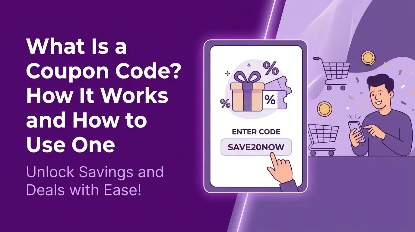 what Is a coupon code